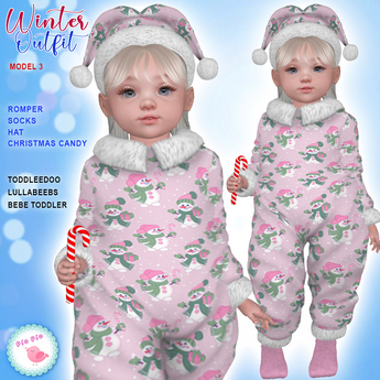 Second Life Marketplace - [PP] Winter Outfit Model 3